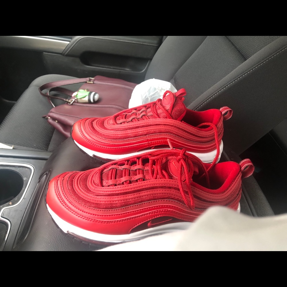 Red Nike Women’s Air Max 97 size 7